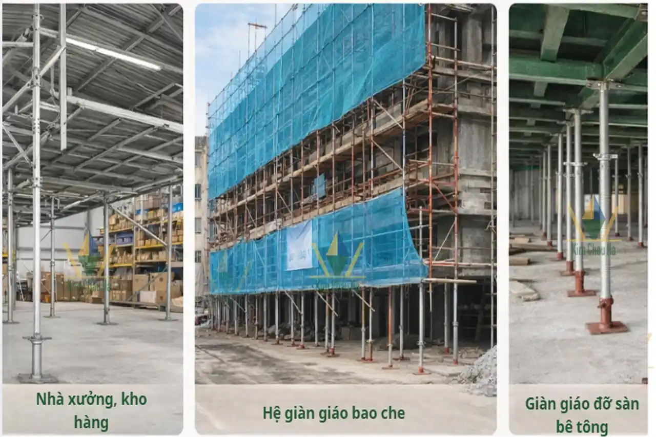 Ứng dụng kích chân giàn giáo tại Đà Nẵng