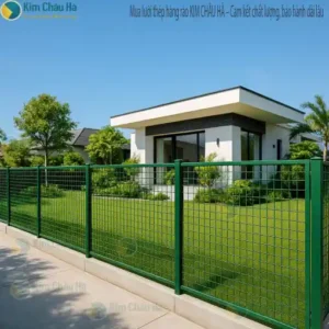 Sản phẩm lưới thép hàn làm hàng rào bảo vệ, độ bền cao, chống gỉ sét tốt, phân phối trực tiếp tại khu vực Tam Kỳ và các vùng lân cận