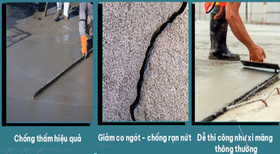 Những ưu điểm nổi bật Xi Măng CX Men
