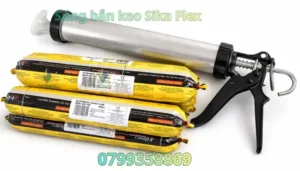 Thi công súng bắn keo Sika Flex đúng kỹ thuật