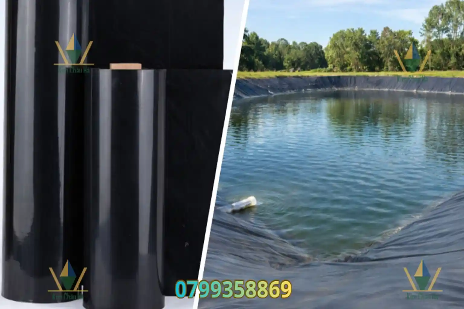 Bạt lót hồ nước tại Huế – Giải pháp chống thấm bằng nhựa HDPE