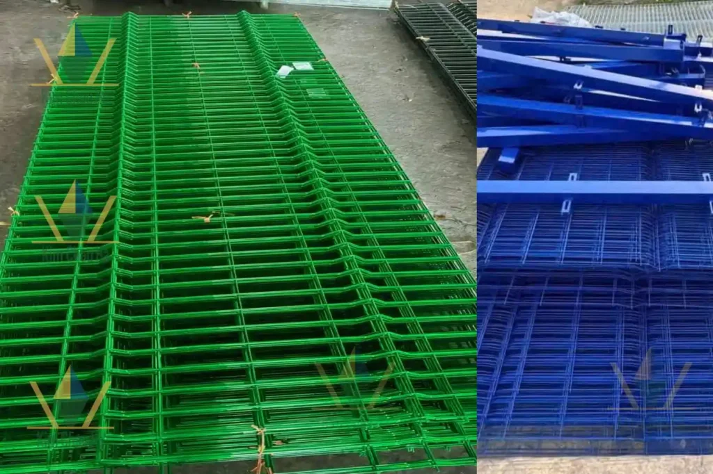 Lưới thép hàng rào sơn tĩnh điện xanh lá tại Gia Nghĩa – Bền đẹp, giá tốt