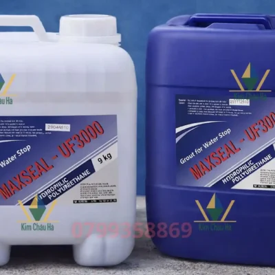 Maxseal UF3000 tại Đà Nẵng – keo PU trương nở bơm chống thấm vết nứt bê tông