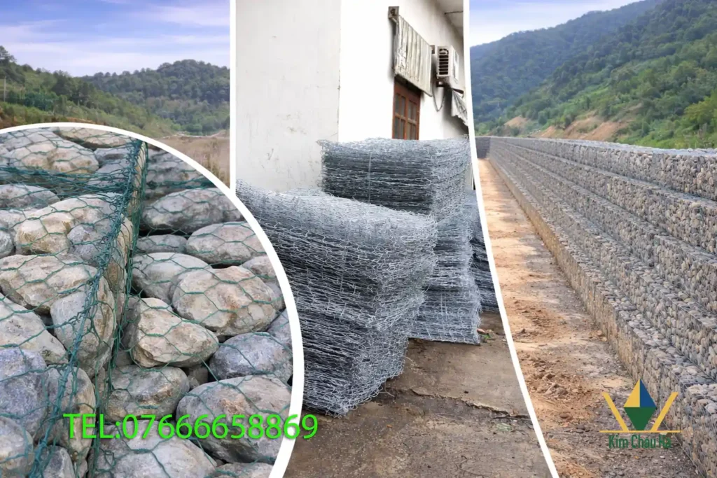 Bán rọ đá tại Gia Lai giá tốt, giao hàng nhanh, chuyên kè suối, taluy chống sạt lở, sản phẩm bền chắc, tư vấn tận nơi.