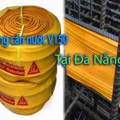 Băng cản nước V150 tại Đà Nẵng lắp đặt trong hệ cốt thép