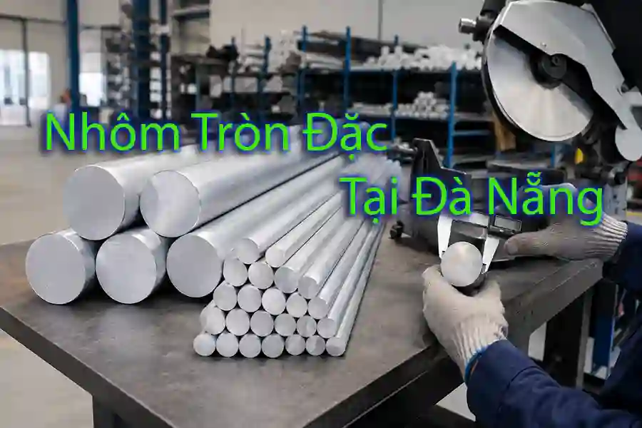 Nhôm Tròn Đặc Đà Nẵng Cắt Theo Yêu Cầu